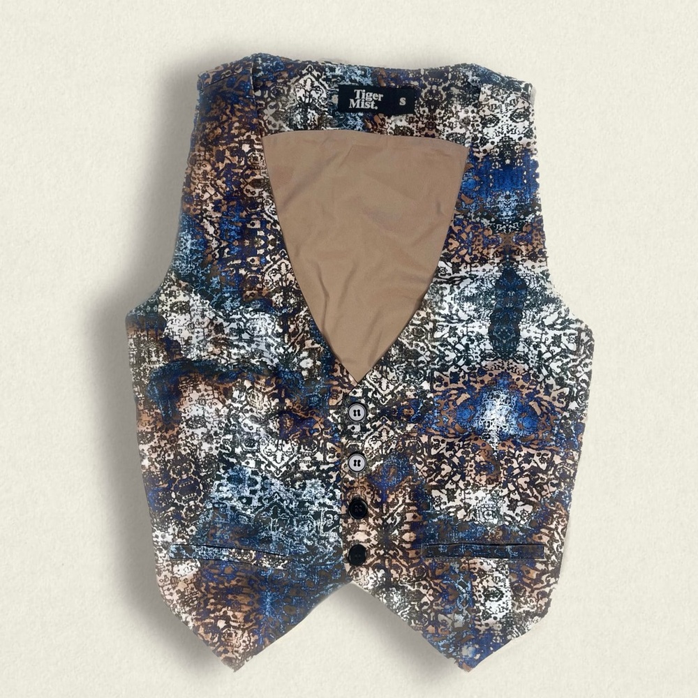 tiger mist vest top